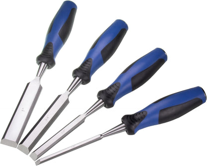 Woodworking 11 PC Carving Chisel Set with Wooden Storage Case - Gouges, Chisels and knifes for Hobbyists and Professional Wood Carving Tool