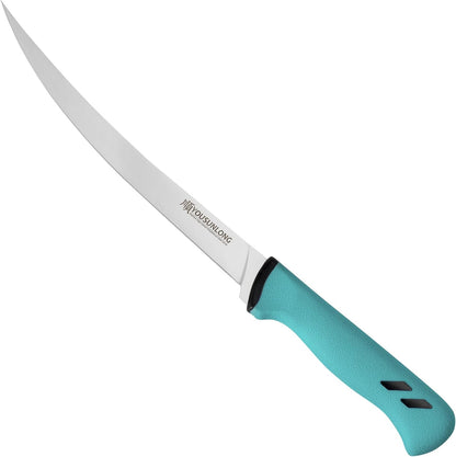 Premium Fillet Knife for Fishing - 7 Inch Flexible High-Carbon Blade for Clean Fish Filleting & Deboning - Ergonomic Non-Slip Handle - Ideal Fishing Knife for Salmon, Trout & Bas