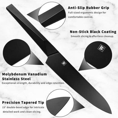 6.7 Inch Santoku Knife, Made in Japan, High Carbon Molybdenum Stainless Steel Japanese Chef Knife with Sakura Handle, Kitchen Knife for Slicing Meat, Vegetable & Fruit