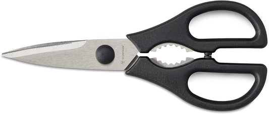 WÜSTHOF Come Apart Kitchen Shears & Gourmet 3" Paring Knife, Black