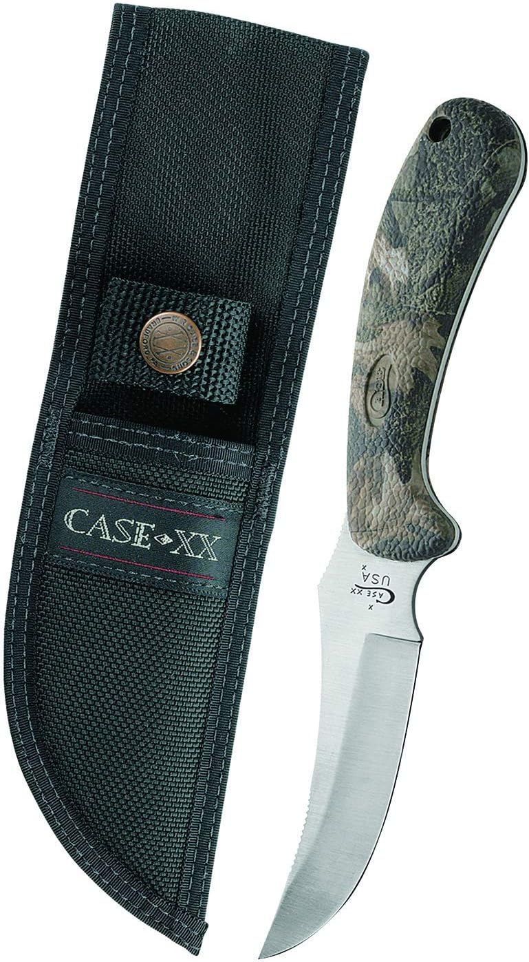 Case WR XX Pocket Knife Ridgeback Hunter Black Zytel Handle W/Nylon Sheath Item #362 - (Ridgeback Hunter)