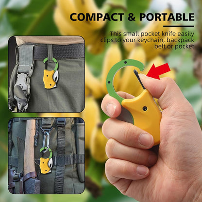 Small Pocket Knife for Men,Pocket Utility Knife with 1.38''Sharp Blade,Cute Folding Knife Box Cutter，Mini EDC Knives for Everyday Carry,Ideal Gifts for Men and Women
