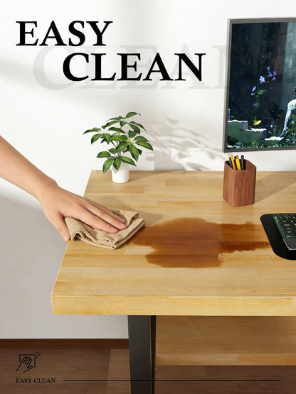 4FT Butcher Block Countertop Birch Solid Wood - 50" x 25" Table Top Butcher Block Cutting Board for Kitchen Island Cart Living Dining Office Desk Workbench Washer Dryer Countertop Unfinished 1.5" Th
