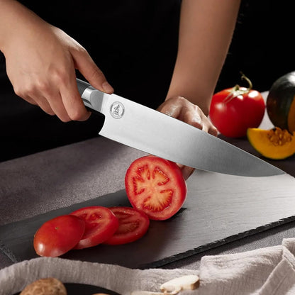 Kitory Slicing Carving Knife - 12" Brisket Knife - Pakka Wood Handle - Forged German High Carbon Steel Granton Blade, BBQ, Grilling Gifts For Men -Metadrop Series
