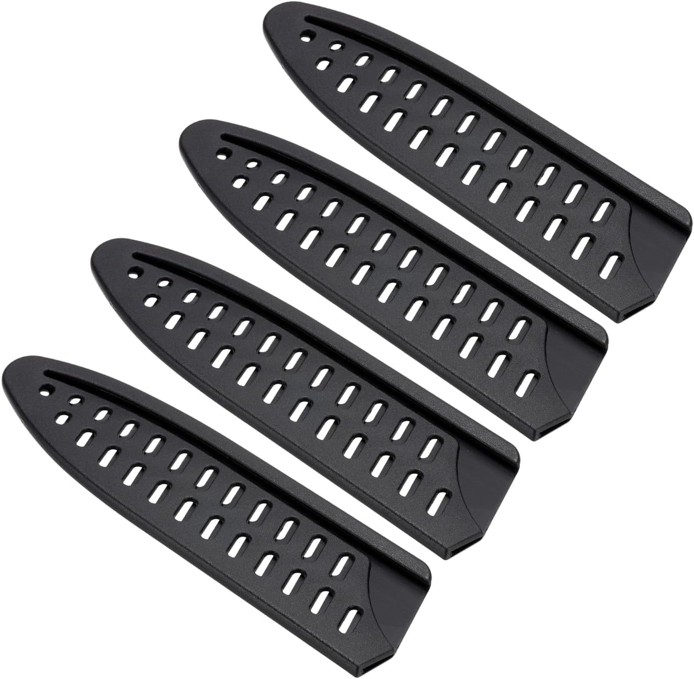 PATIKIL PP Safety Knife Cover Sleeves for 6" Chef Knife, 3 Pack Knives Edge Guard Blade Protector Universal Knife Sheath Portable for Kitchen, Black