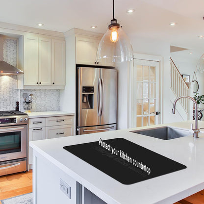 Silicone Placemats, Food-Grade Non-Slip Waterproof, Dining, Countertop Protector, Kitchen Counter Mat, Heat Resistant, Baking mat Dishwasher Safe