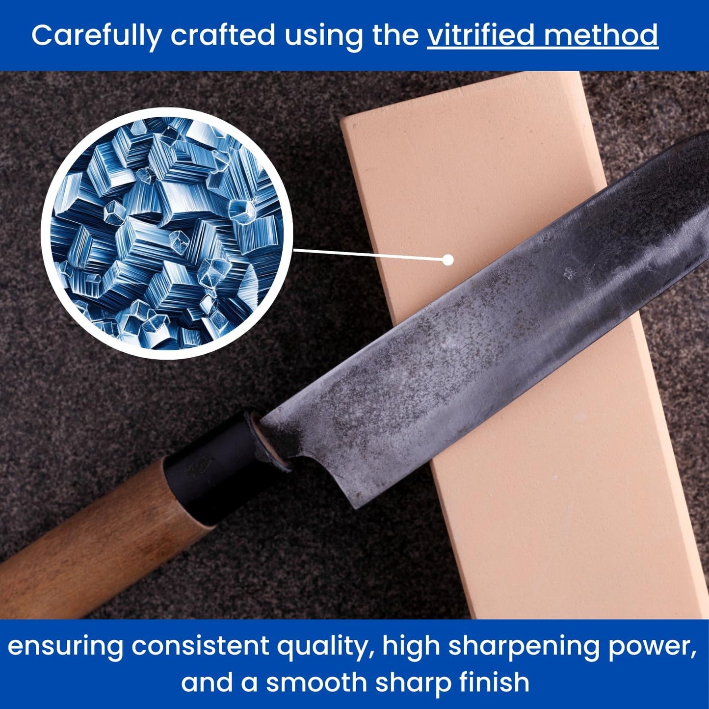 BJDesign Premium KING Whetstone Set Include 1000/6000 Grit Combination Whetstone made in Japan, Knife Angle Holder, Wiping Cloth and Stable Plastic Base