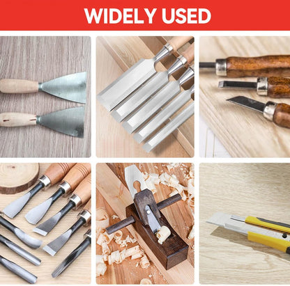 Honing Guide System Chisel Sharpening Kit for Woodworking Chisels and Planes, Chisel Sharpening Jig with Adjustable Angle Fixture and Angle Gauge, Red