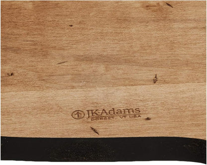 J.K. Adams 14-Inch-by-9-Inch Maple Wood Cutting Board, Pig-Shaped