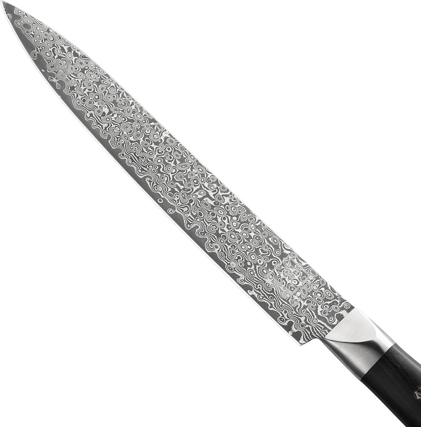 zayiko Limited Edition Copper Damascus Chef’s Knife – 8.3" Kiritsuke Blade | Damascus Steel with VG10 Core & Copper Texture | Maple Wood Handle | Professional Kitchen Knife in Gift Box