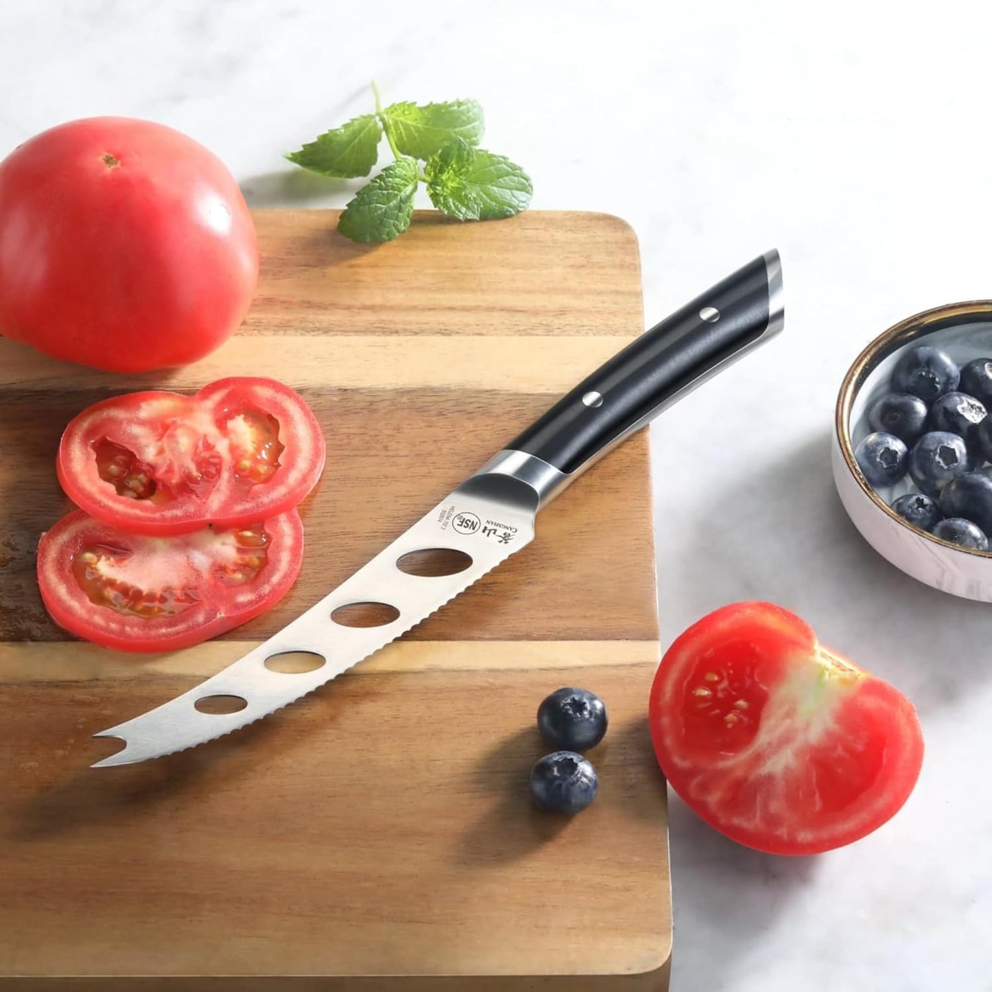 Cangshan HELENA Series 5-Inch Tomato Knife, Forged German Steel, 502674