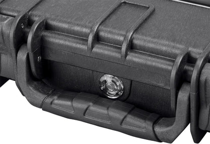 Monoprice Weatherproof/Shockproof Hard Case - Black Ip67 Level Dust and Water Protection Up to 1 Meter Depth with Customizable Foam, 10" x 9" x 7", 6.6 Liter