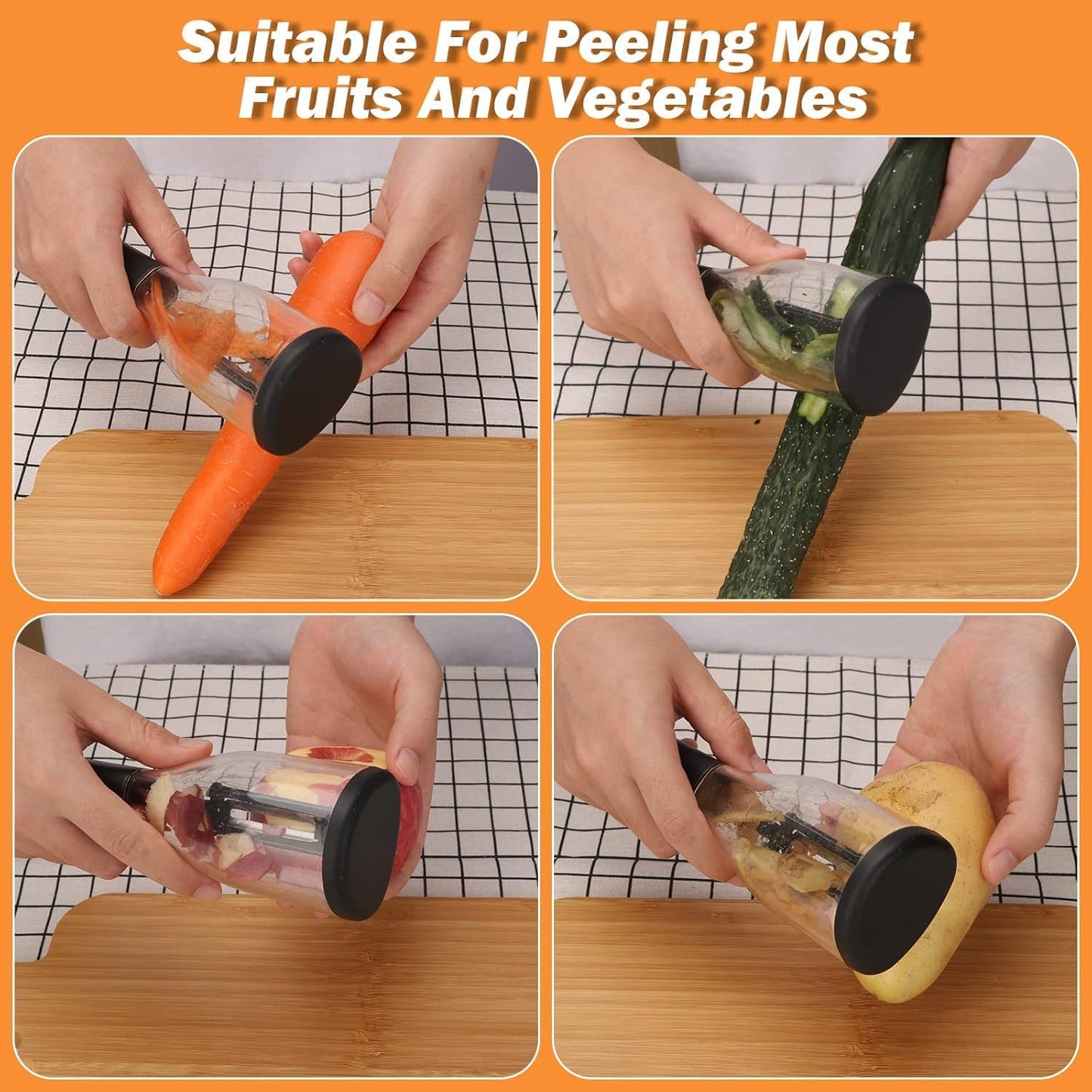 3 in1 vegetable peeler with container.New with box storage kitchen special fruitpeeler,Peeling knife with storage box in kitchen tool.Fruits and veggie peeler with catcher