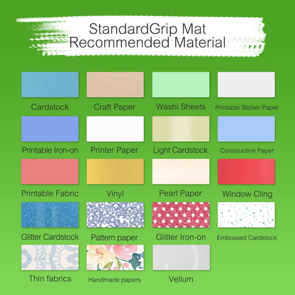12x24 Stronggrip Cutting Mat for Cricut Maker 3/Maker/Explore 3/Air 2/Air/One, 3 Pcs Non-Slip Flexible Cutting Mats for Crafts, Quilting, Sewing and all Arts