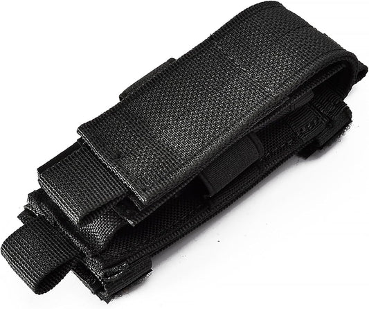 YAKEDA Multitool Pouch Sheath Folding Knife Sheath Pouch for Belt Molle Flashlight Mag Pouch