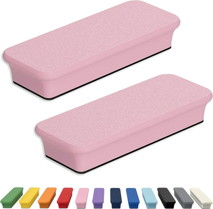 Glassboard Studio Mega Magnets - Neodymium - Heavy Duty, Colorful, Ergonomic, Ideal for Crafting, Quilting, and as Magnetic Knife Holders (2, Ice Blue Bar)