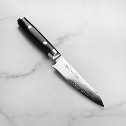 Yaxell Ran Plus 4.75" Petty Knife - Made in Japan - 67 Layers VG10 Damascus