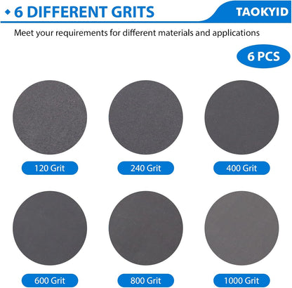 1x30 Inch Silicon Carbide Sanding Belts, 4 PCS Each of 80,120, 240, 400, 800,1000 Grits Knife Sharpening Belt Kits for 1 x 30 Inch Belt Sander, 24 Pack