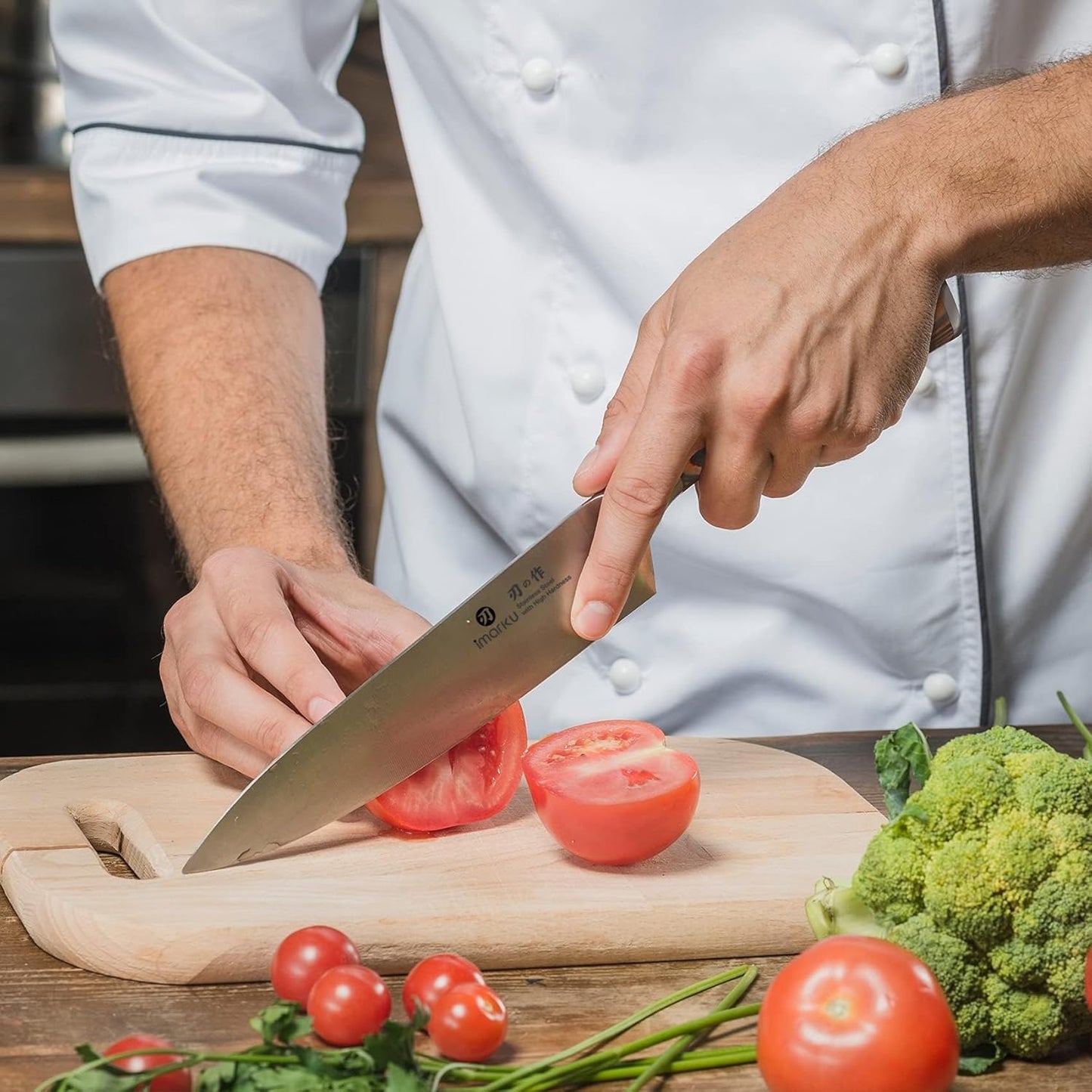 imarku Bread Knife 10 Inch: Japanese High Carbon Stainless Steel Professional Grade Serrated Bread Knife, Razor Sharp Edge Cake Knife for Homemade Bread/Bagels/Cake