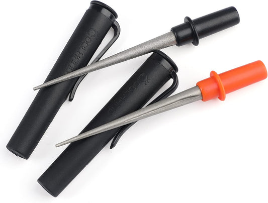 Cool Hand 4.5" Tapered Diamond Knife Sharpener Rod with Fish Hook, Gut Hook and Needle Sharpener, Grit 320/600, 2 Packs with Fine and Coarse grits, Easy to Carry, Serrated knife sharpener