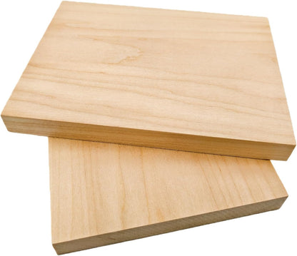 Unfinished Basswood Blocks for Crafts, Wood Craft Panels for Art, Engraving, Painting, DIY Projects, Chip Carving, Fretwork (7.87 x 3.93 x 0.78 in)