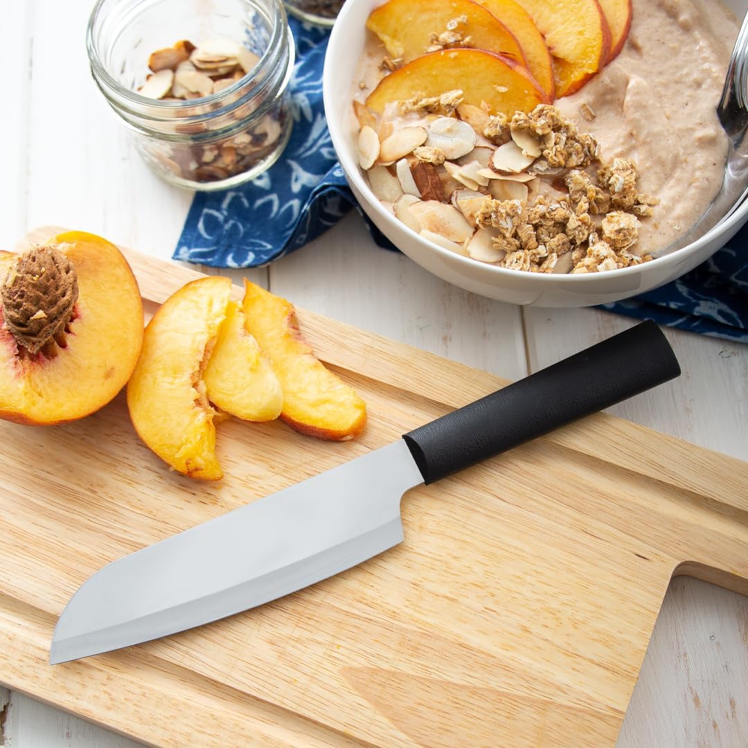 Rada Cutlery Cook’s Utility Knife (R140), 4.75" Stainless Steel Blade, Silver Handle