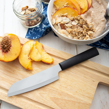 Rada Cutlery Cook’s Utility Knife (R140), 4.75" Stainless Steel Blade, Silver Handle