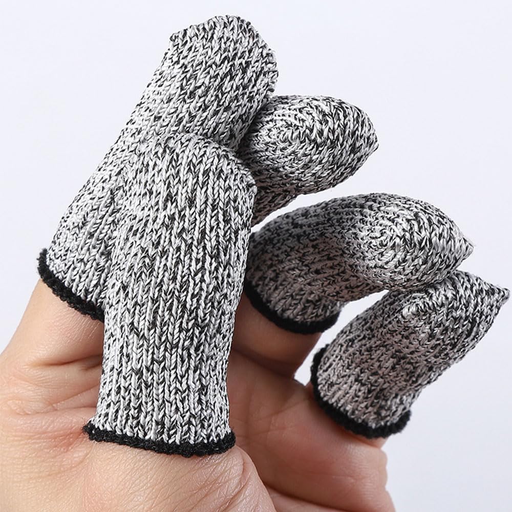 30 Pack Rotary Tool Finger Cots Cut Resistant Protector Finger Covers Finger Guards for Mini Cordless Rotary Tool Stone Carving Polishing Diamond Burrs Jewelry Polisher Polishing Buffing Wheel