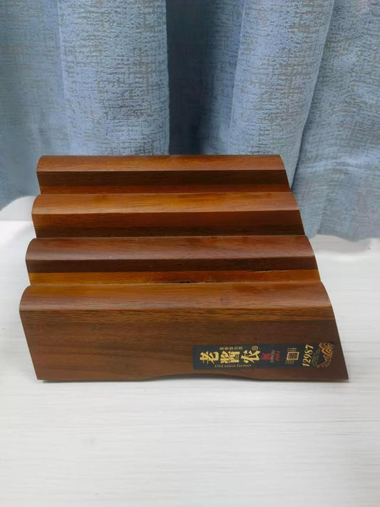 Universal Knife Block Without Knives, Wood Knife Holder/Knife Organizer