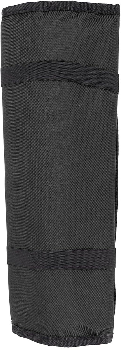 Chef Knife Bag, Knives Holders Protectors Chef Knife Roll Bag 20 Slots for Home Kitchen (Black)