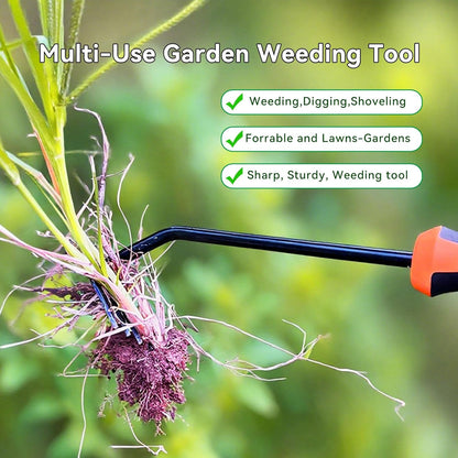 Weed Puller Tool,Portable Garden Hand Tool for Weed Removal,2026 New Garden Weeder Tool Stainless Steel Hand Weeder Tool,Tools for Vegetable Gardening Backyard Farm Planting & Weeding