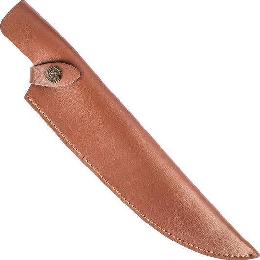 XYJ Leather Sheath For 6 Inch Chef Knife Edge Guards Blade Protector Cleaver Knives Cover With Loop Belt For Outdoor Camping