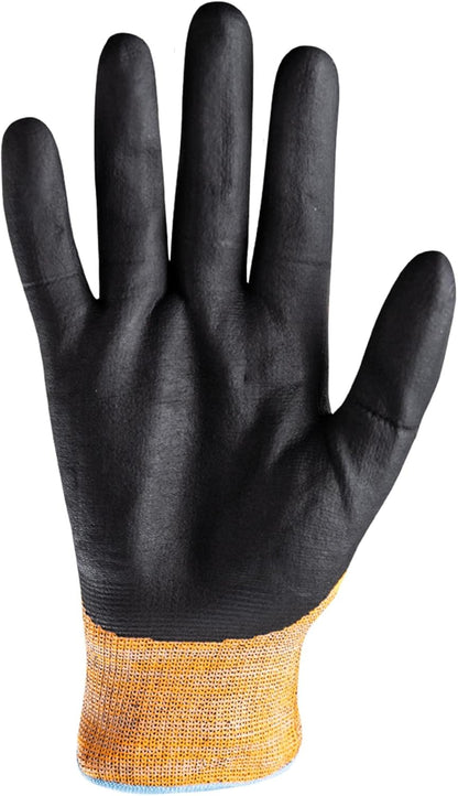 HexArmor Cut-Resistant Impact Protection Polyurethane Palm Knit Work Gloves | Helix® Core 3012