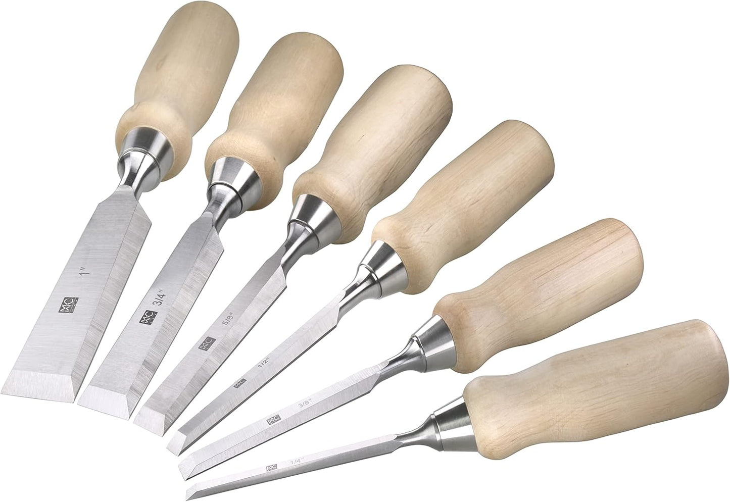 Woodworking 11 PC Carving Chisel Set with Wooden Storage Case - Gouges, Chisels and knifes for Hobbyists and Professional Wood Carving Tool