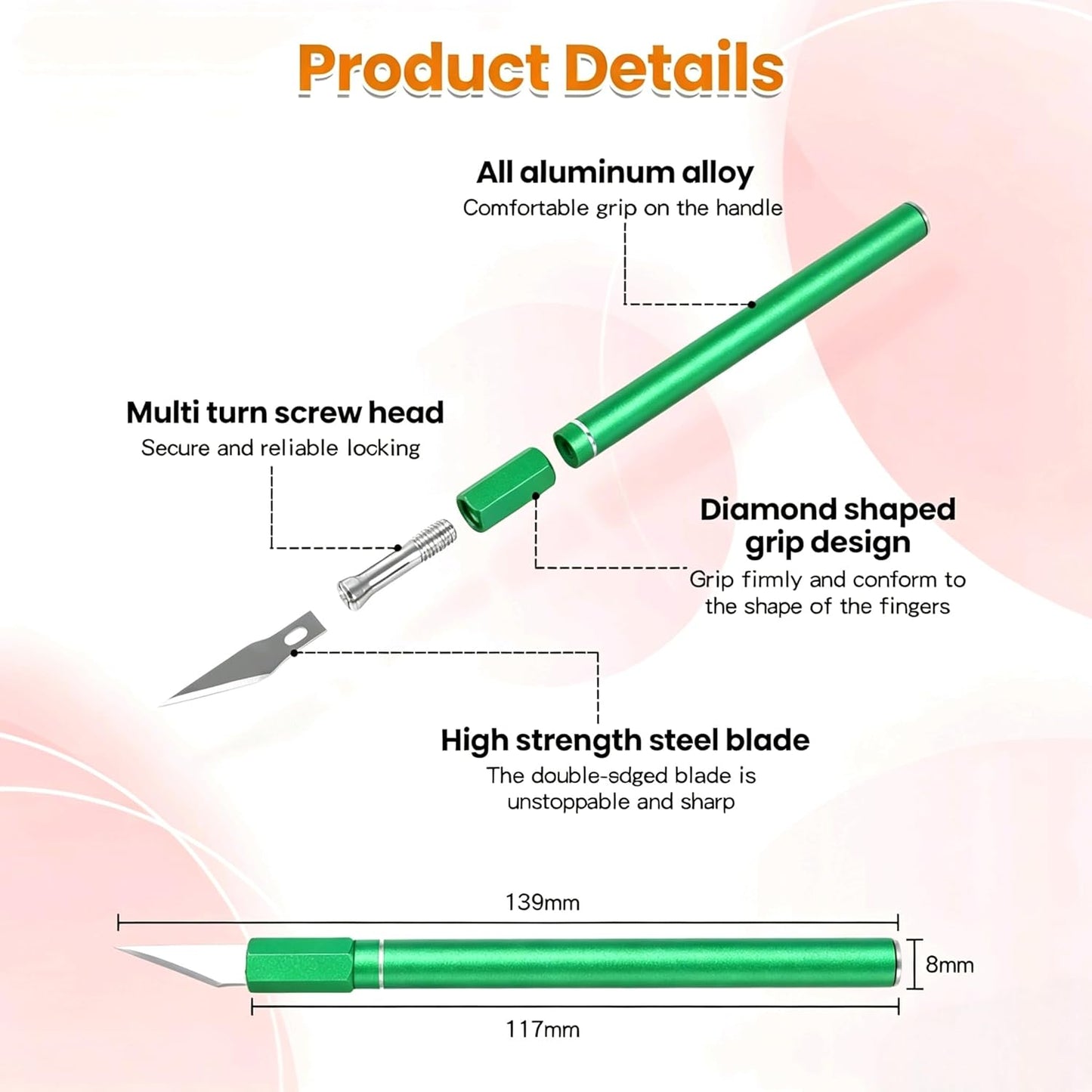 Upgraded Bread Lame with 10 Blades - Professional sourdough Scoring Tool for bread scoring tool, Safety Cover & Ergonomic Handle - Premium Bread Scoring Knife for Artisan Bread Making