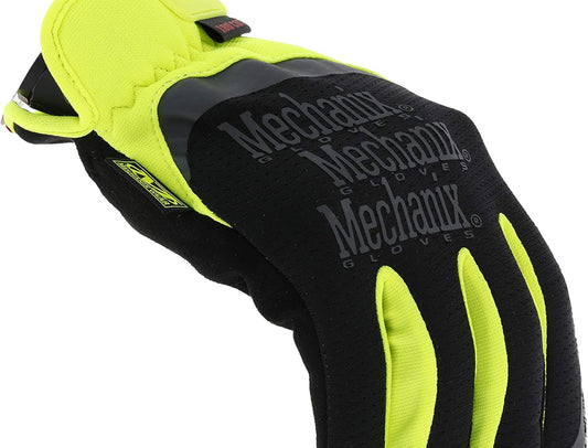 Mechanix Wear: FastFit E5 Work Gloves (XX-Large, Black/Fluorescent Yellow)