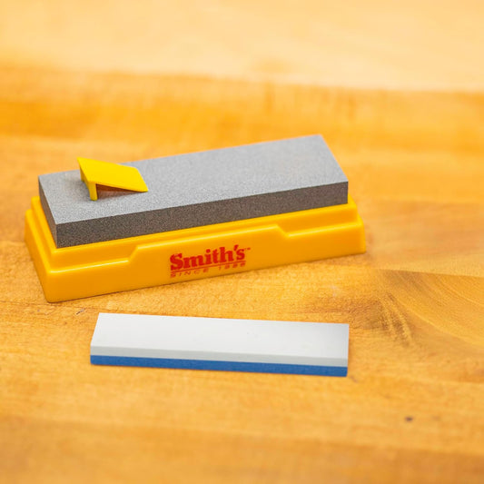 SMITH’S Combination Bench Stone Sharpening Kit