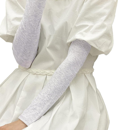 amokk Long Arm Sleeves for Women Cooling UV Sun Protection Sleeves to Cover Arms Gardening Sleeves