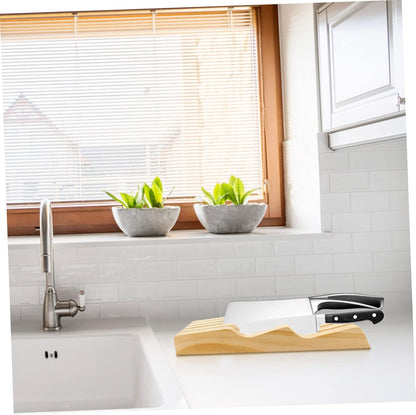 Drawer Knives Block Holder Kitchen Knife Storage Rack Useful Kitchen Supplies