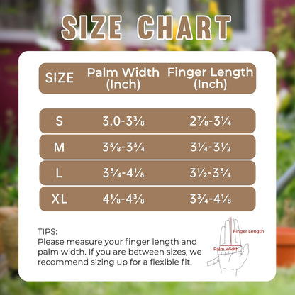 HANDLANDY Rose Pruning Gloves for Men & Women, Long Thorn Proof Gardening Gloves, Breathable Pigskin Leather Gauntlet, Best Garden Gifts & Tools for Gardener