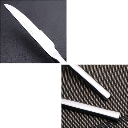 Begale Stainless Steel Steak Knife/Dinner Knife, Set of 8