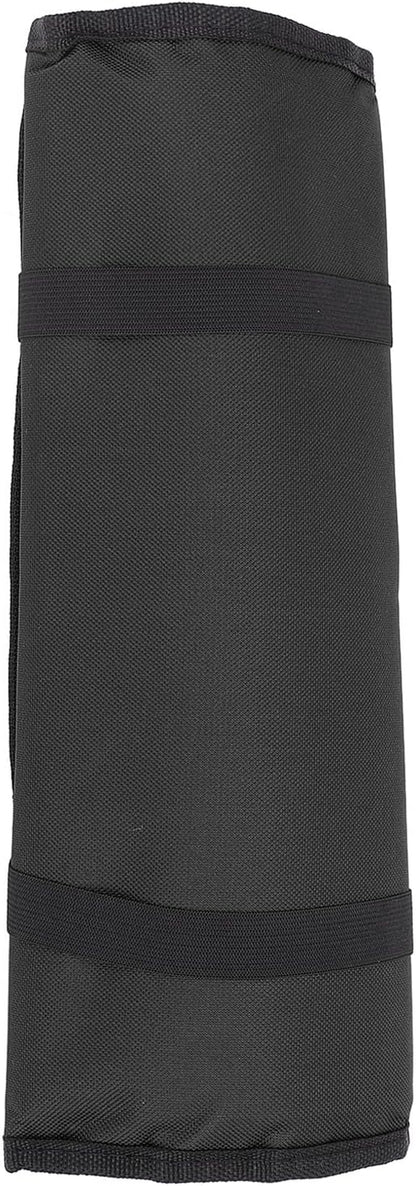 Chef Knife Bag, Knives Holders Protectors Chef Knife Roll Bag 20 Slots for Home Kitchen (Black)