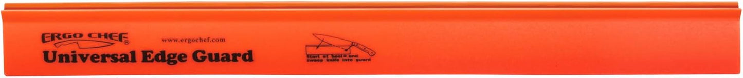 Ergo Chef Universal Knife Blade Edge Guard 8 Inch x 1.5 Inch for Knives up to 8” Blades, Durable BPA-Free Sturdy ABS Plastic, Knife Protector (Blue)