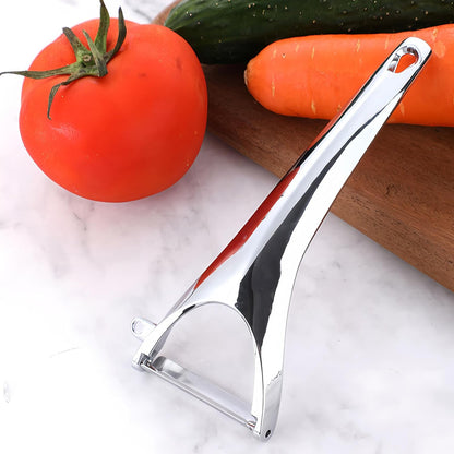 Multifunctional Vegetable Peeler with Stainless Steel Blade and Bottle Opener - Ideal for Veggie Potato Carrot and Apple Peeling