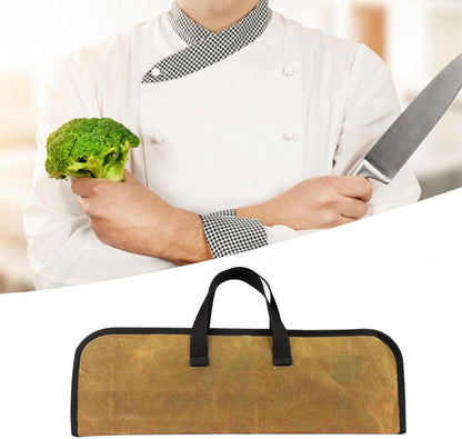 Knife Roll Bag Multifunction Portable Knives Pouch for Travel Cooking Picnic