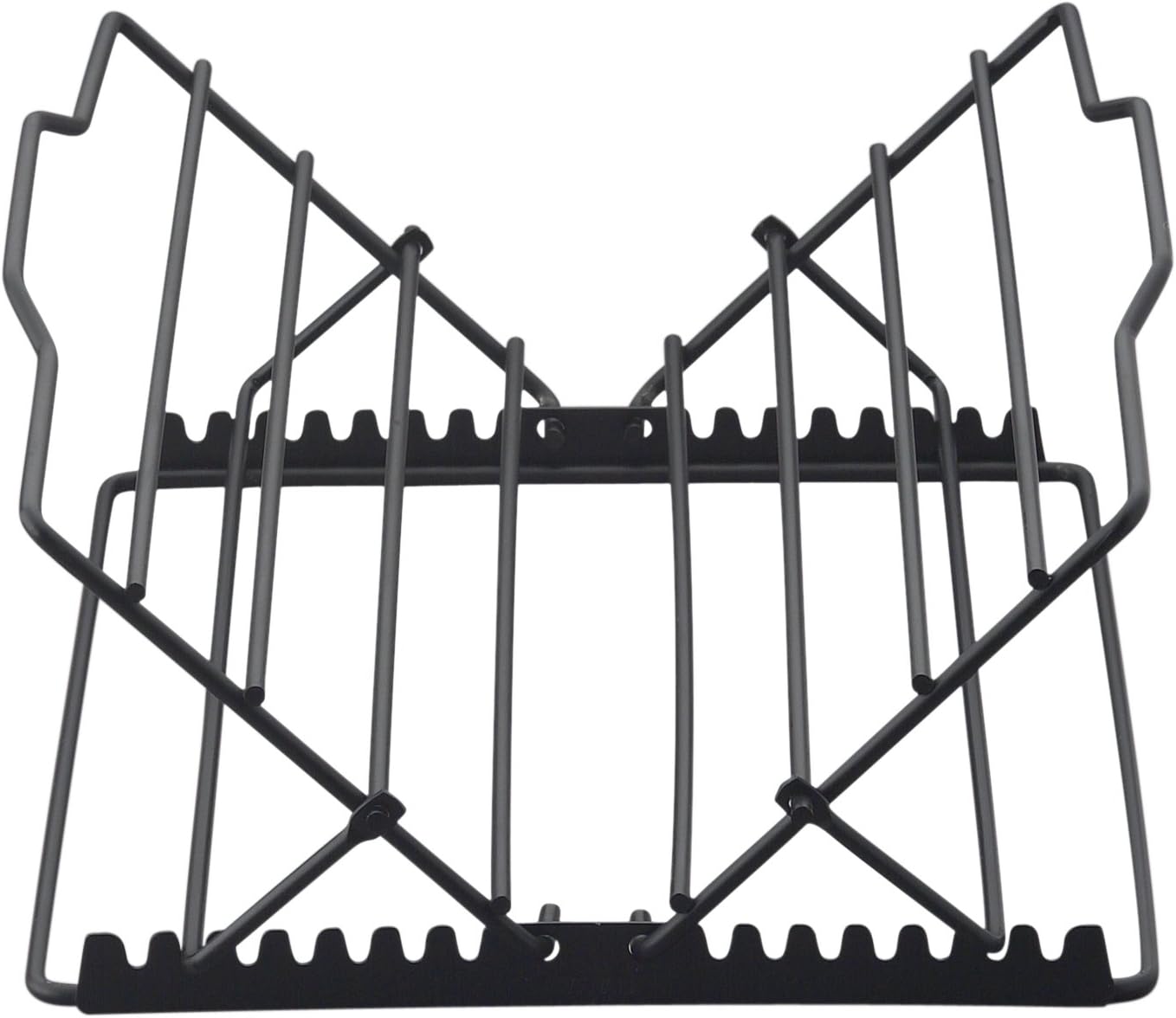 HIC Kitchen Roasting Wire Spiral Ham Roasting Rack, Chrome-Plated Steel, For Baking And Carving Ham Up To 10-Pounds