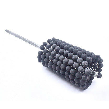 Garhgi 1-3/8" (35mm) Cylinder Honing Brush, 240 Grit Silicon Carbide Nylon Hone Tool, for Engine Cylinder Bore Deburring Finishing Deglazing Cleaning on Metals Steel Cast Iron