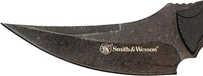 Smith & Wesson SW995 8.5in High Carbon S.S. Full Tang Karambit Knife with a 3.75in Clip Point Blade and Nylon Handle for Outdoor, Tactical, Survival and EDC