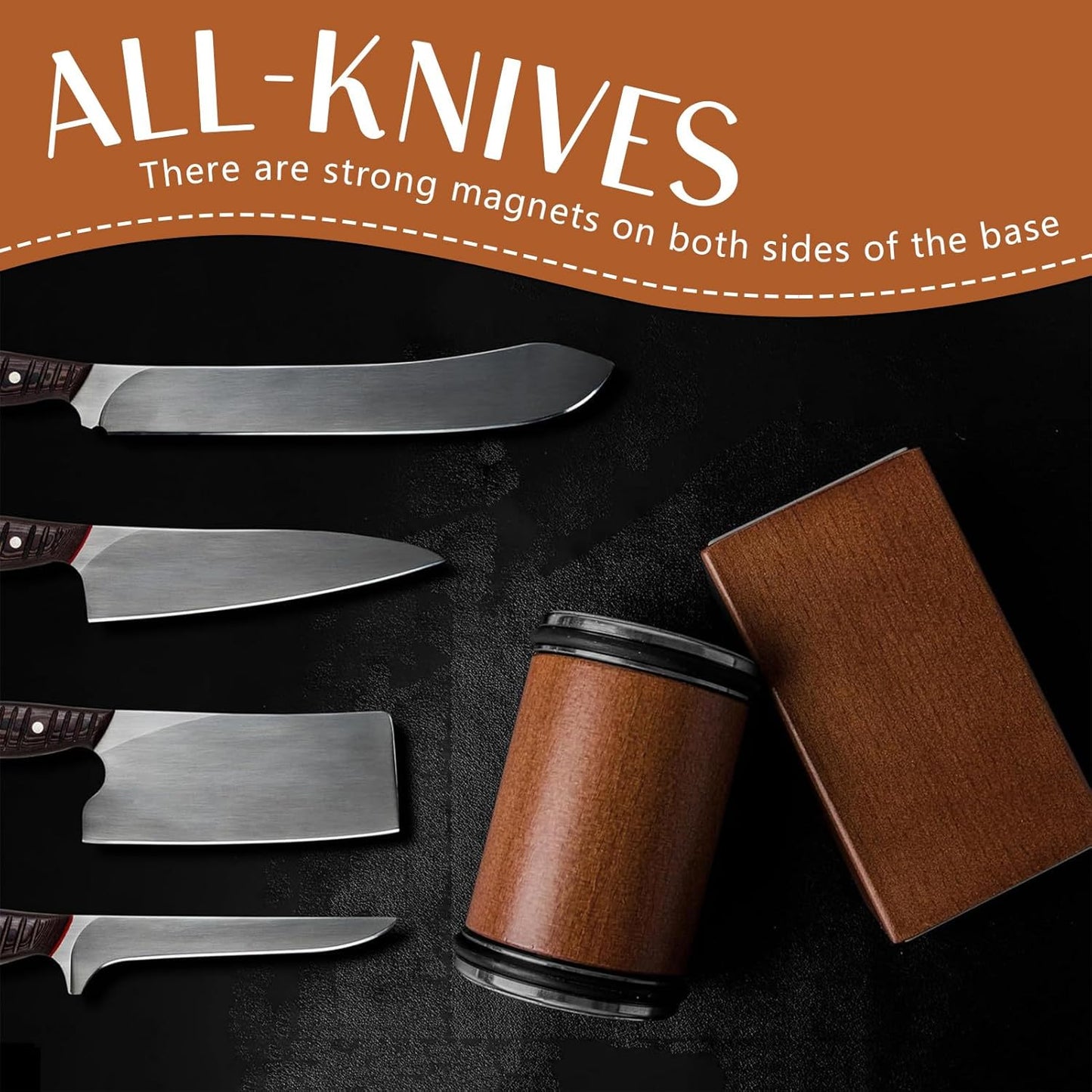 Knife Sharpener Tool Rolling Knife Sharpener Kit, Diamond, Ceramic Disc Sharpeners Are Used, 15°&20° Magnetic Inclination Angles Making Sharpening Easier, Is Your Good Idea For Gifts