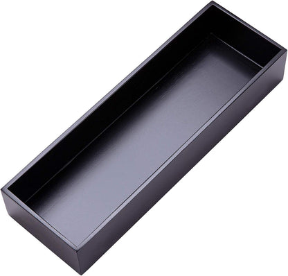 Bamboo Drawer Oragnizer Box, Kitchen Seasoning Organizer Tray, Tableware Knife Fork Organizer Box, Home Drawer Sorting Box, Bamboo 12"*4"